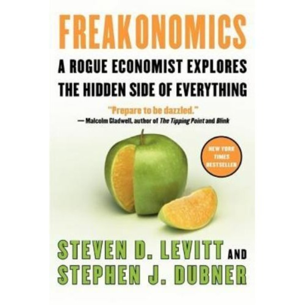 Freakonomics: A Rogue Economist Explores- 006073132X, hardcover, Steven D Levitt